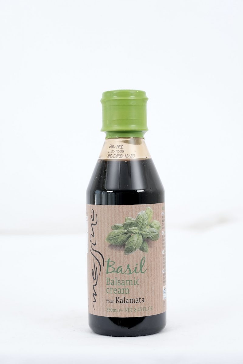 Olivelia - Kalamata basilikum balsamicokrem 250 ml - Forside