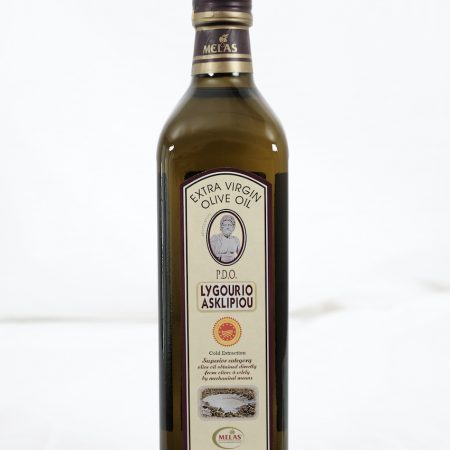 Olivelia - Melas Lygourio Asklipiou - Extra virgin olivenolje kaldpresset 750 ml - Forside