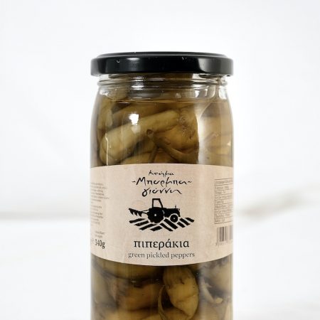Olivelia - Uncle Yiannis - Syltet grønne pepper - Forside