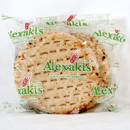 Souvlaki og Gyros pita brød - Alexakis - Forside - Olivelia