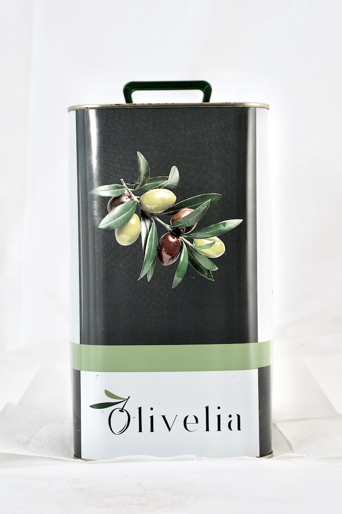 Greske oliven i metallboks 4,5 og 5 kg - Olivelia