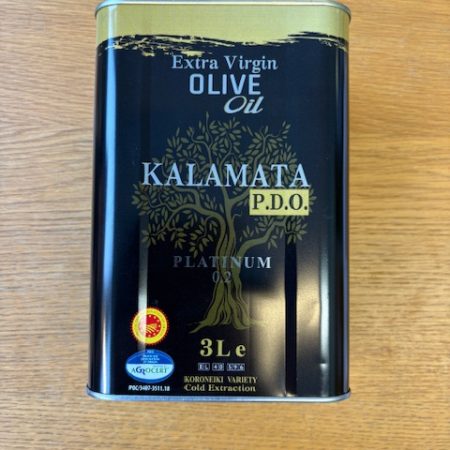 Kalamata Platinum Extra Virgin Olivenolje PDO (4x3L)