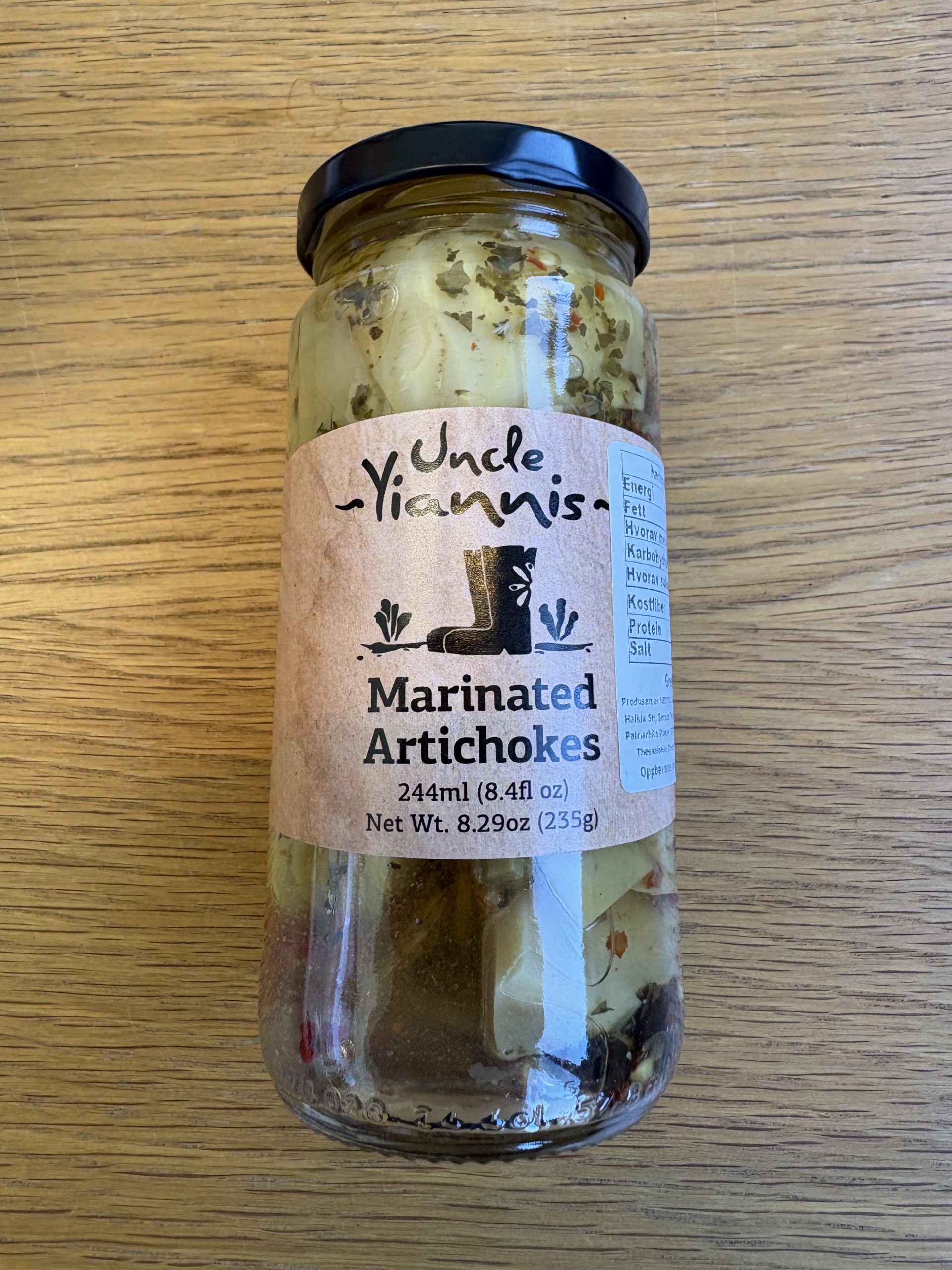 Uncle Yannis Artisjokk  marinert (12x235g)